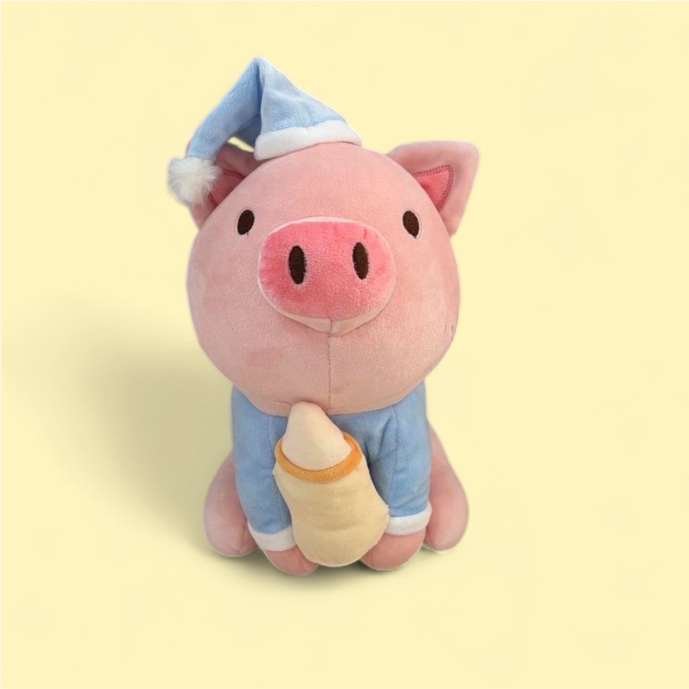 Miniso Pink Plush Baby Pig
